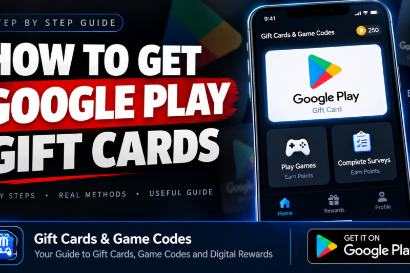 How to Get Google Play Gift Cards Through Reward Platforms: GiftBox Guide